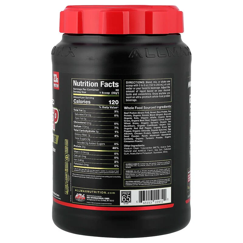 AllMax Nutrition MealPrep Lite, 2.32lb - Image 4