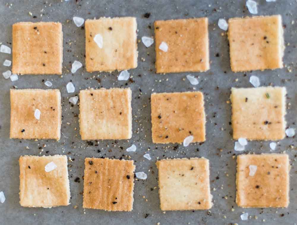 Almond Flour Crackers by Real Phat Foods - Cracked Pepper (4.5 oz) - Image 4