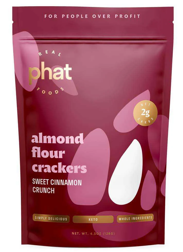 Almond Flour Crackers by Real Phat Foods - Variety Pack - Image 2