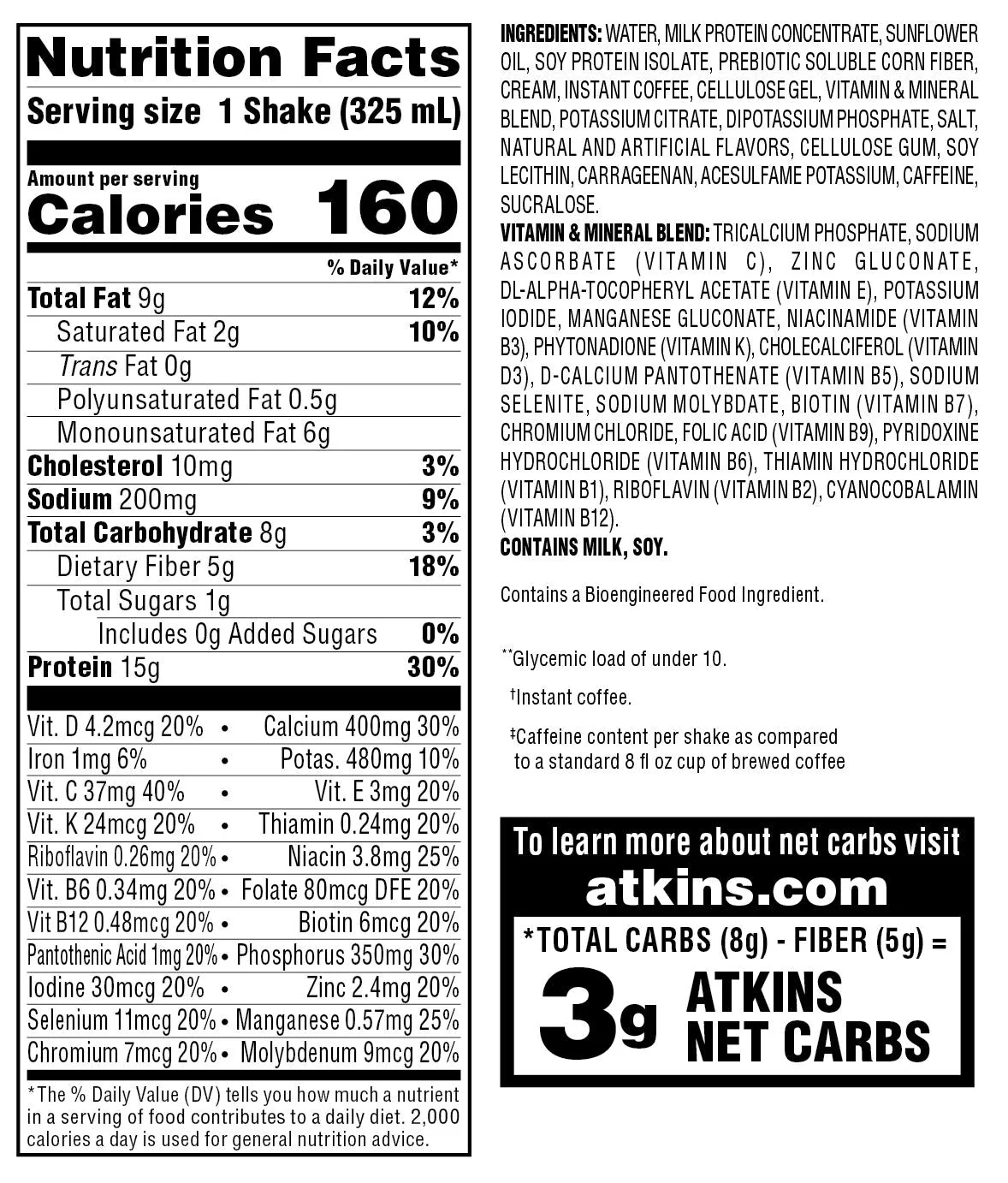 Atkins Nutritionals Iced Coffee Ready-to-Drink Protein Shakes - Image 4