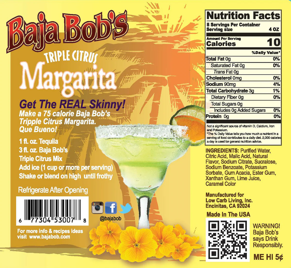 Baja Bob's Margarita Mix - Image 4