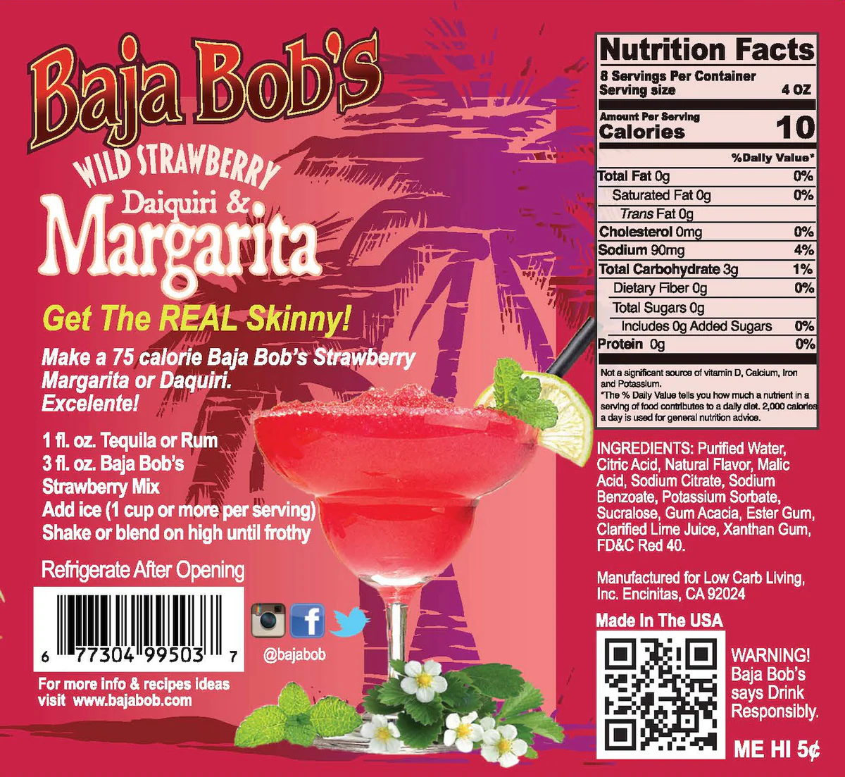 Baja Bob's Margarita Mix - Image 6