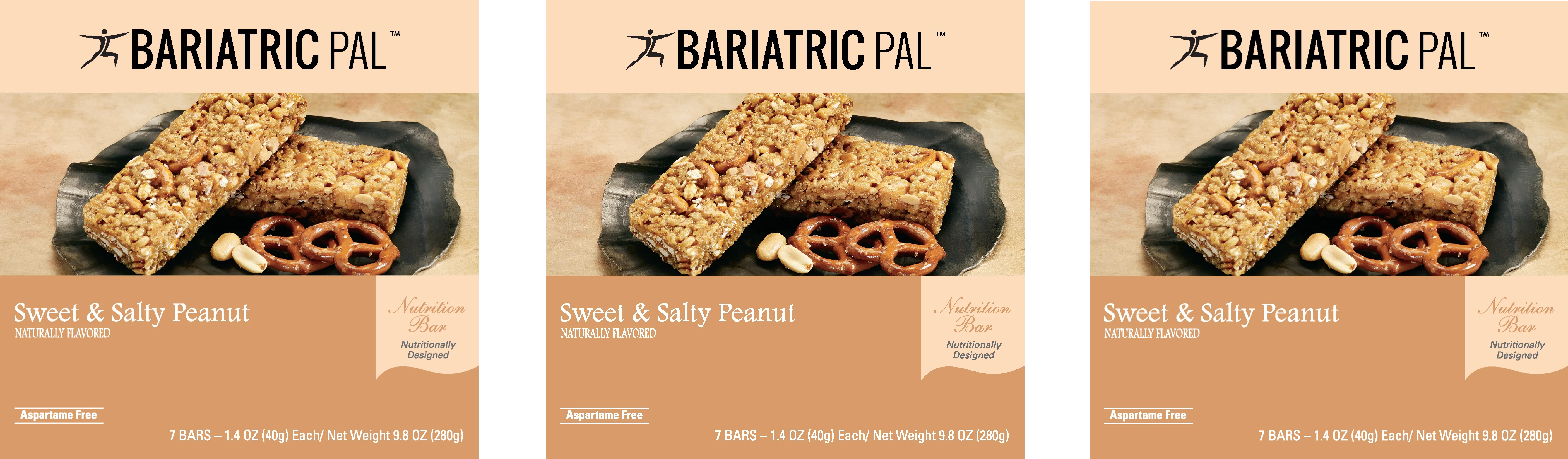BariatricPal 10g Protein Snack Bars - Sweet & Salty Peanut Bar - Image 3