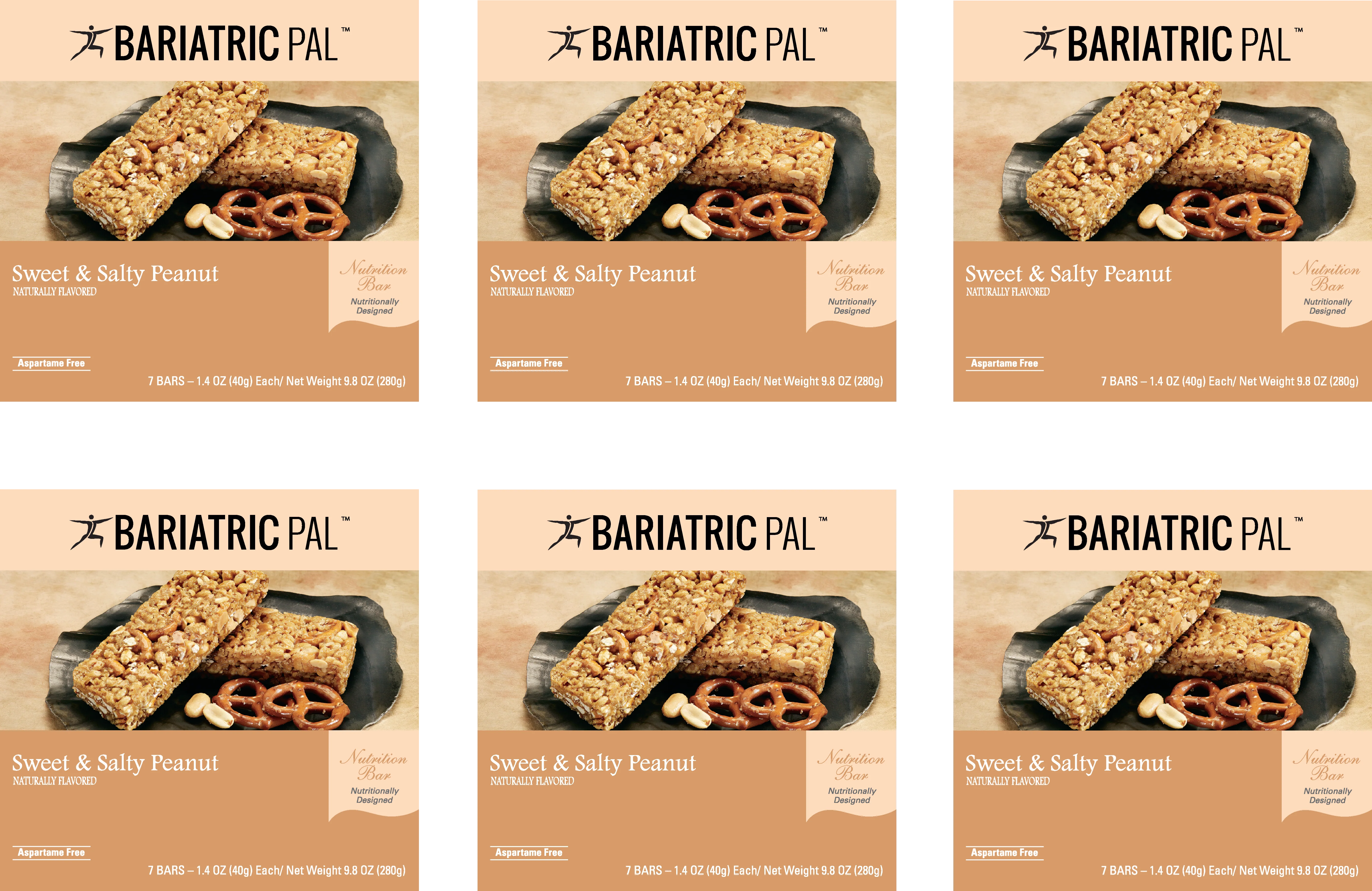 BariatricPal 10g Protein Snack Bars - Sweet & Salty Peanut Bar - Image 4
