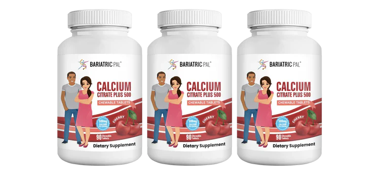 BariatricPal Calcium Citrate 500mg Chewable Tablets - Cherry - Image 3