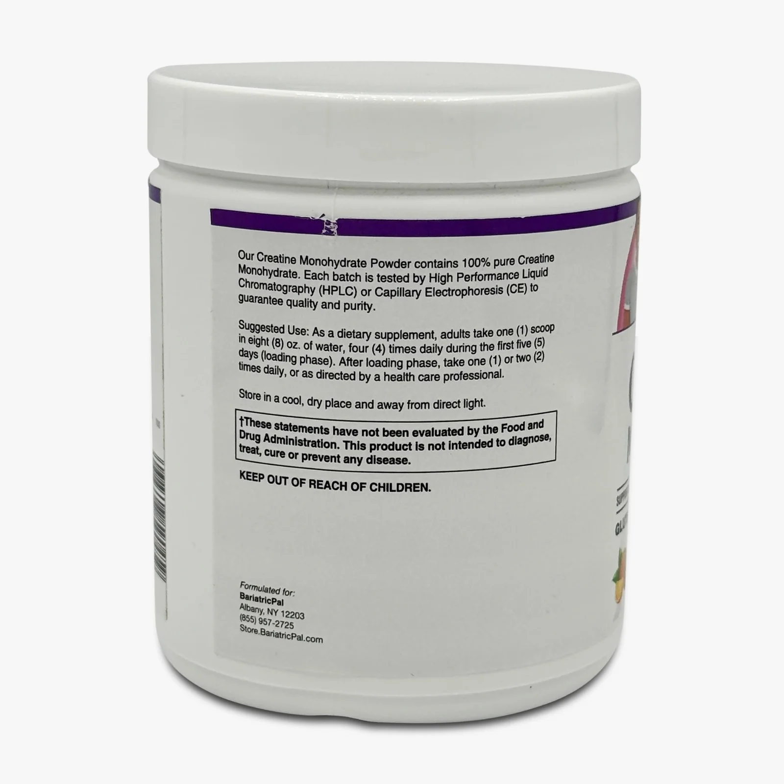 BariatricPal Creatine Monohydrate – Fruit Punch Creatine for Muscle, Strength & Vitality - Image 3