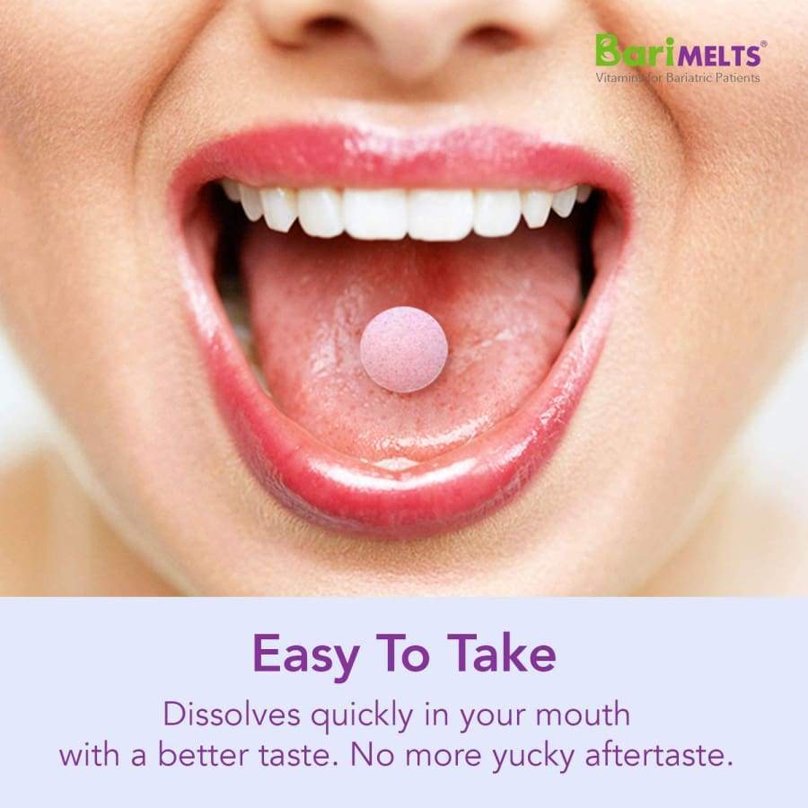 BariMelts Multivitamin - 60 Fast-Dissolving Tablets - Natural Fruit Flavor - Image 7