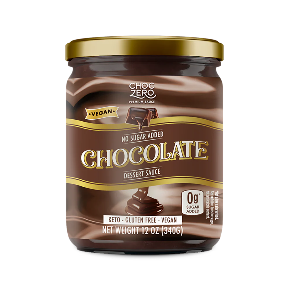 ChocZero No Sugar Added Chocolate Dessert Sauce, 12 oz