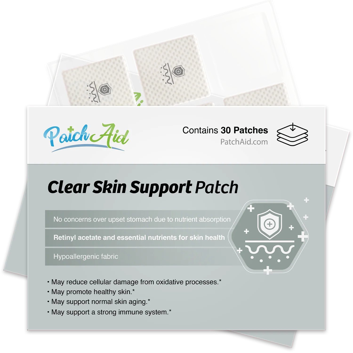 Clear Skin Support Patch by PatchAid