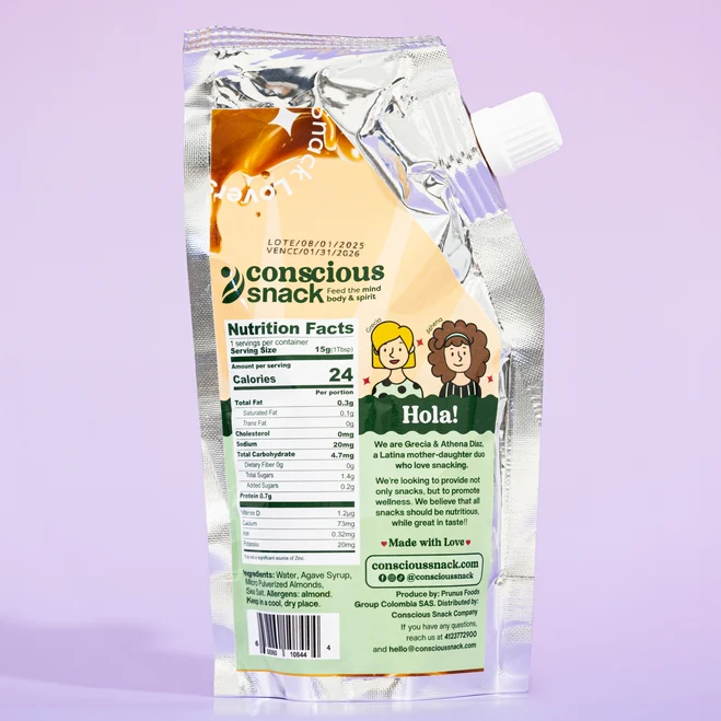 ConsciouSnack Dulzen Dulce De Leche Almond Spread by Snackever - Image 2
