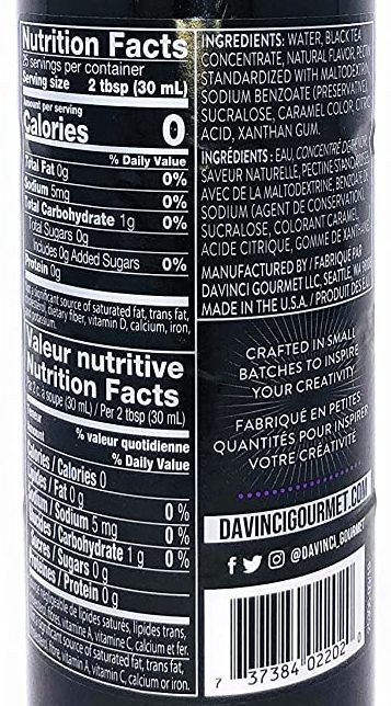 Da Vinci Sugar Free Syrup - Image 26