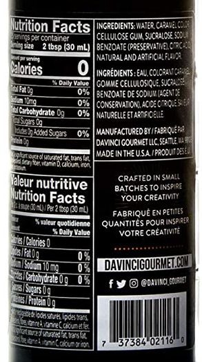 Da Vinci Sugar Free Syrup - Image 32