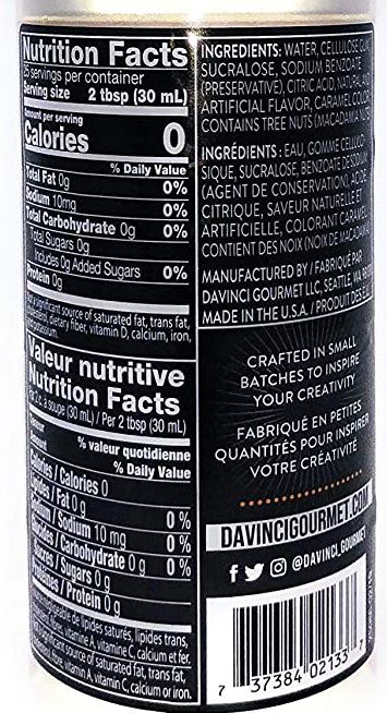 Da Vinci Sugar Free Syrup - Image 74