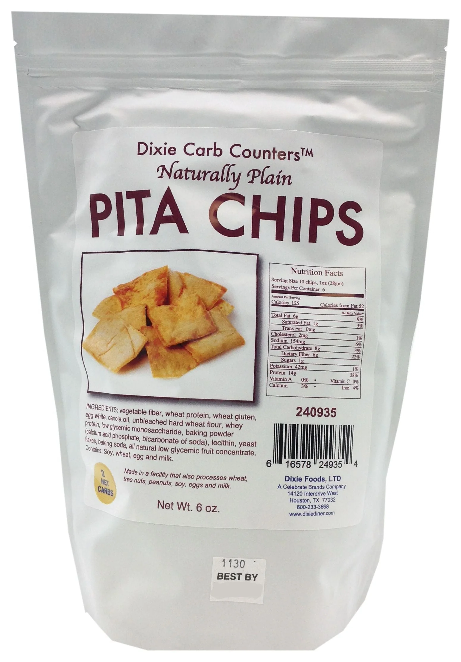 Dixie USA Carb Counters Pita Chips - Image 2