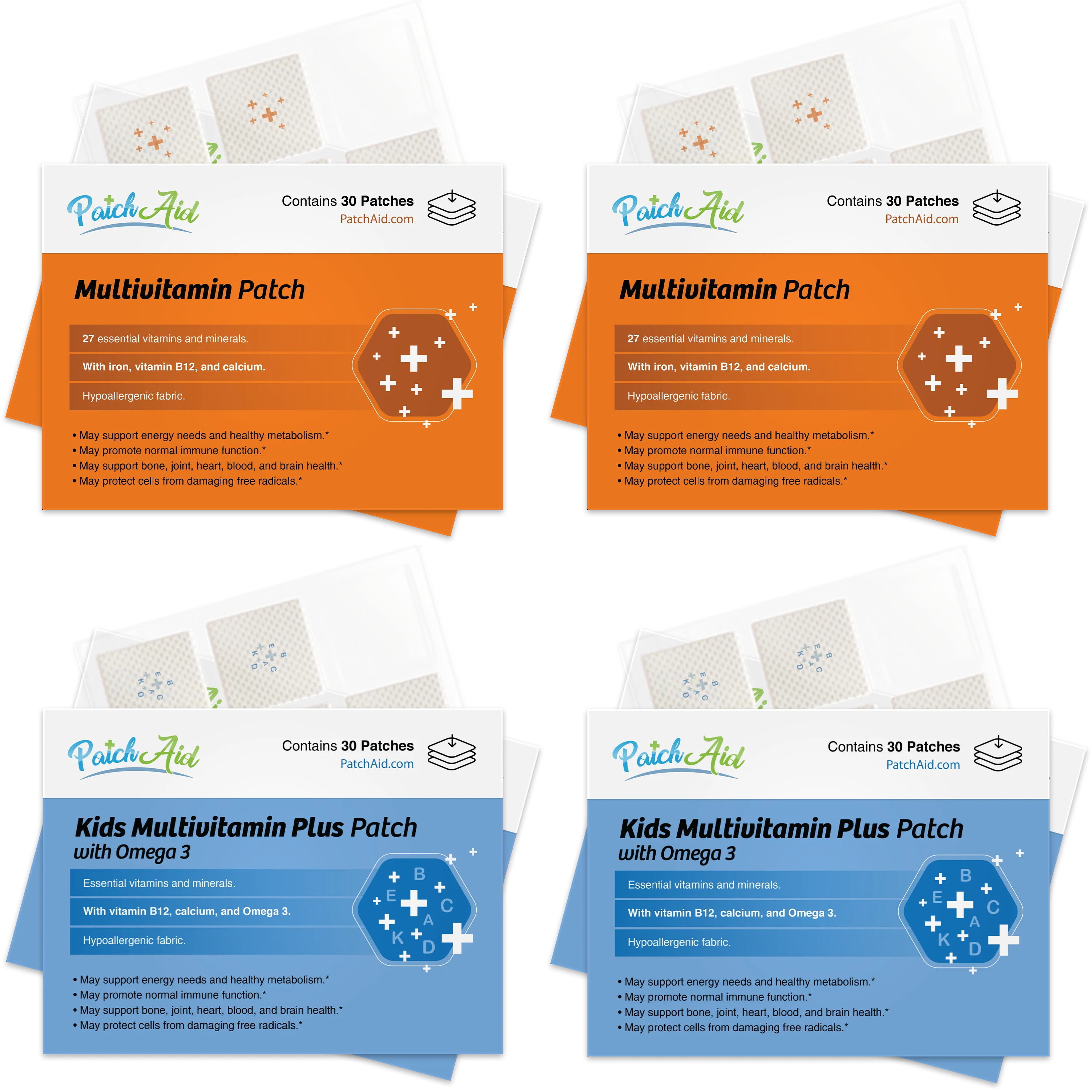Family Multivitamin Patch Pack by PatchAid
