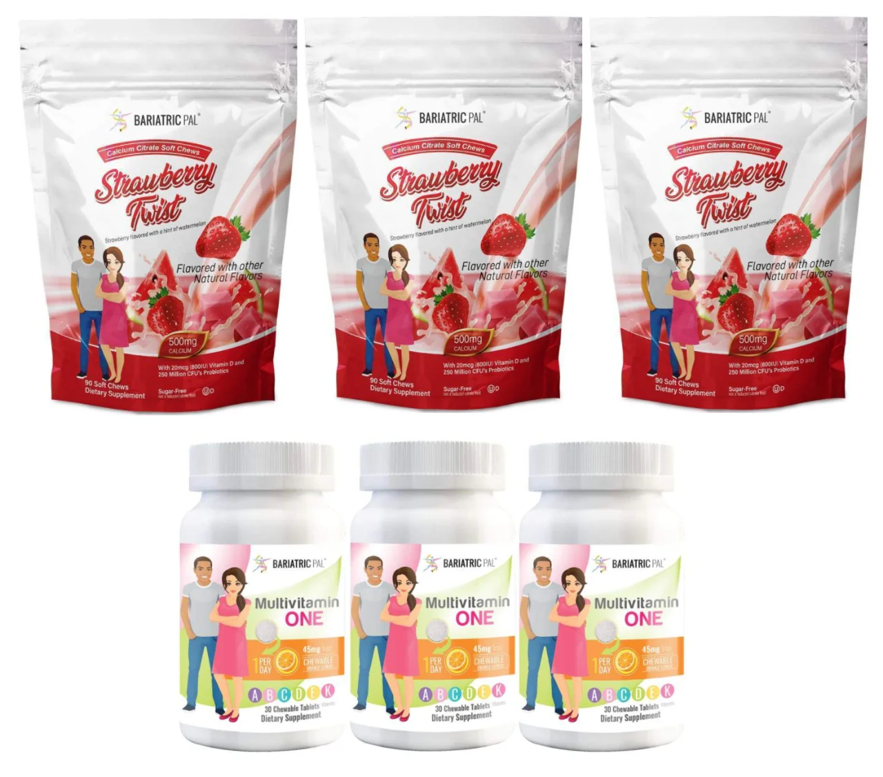 Gastric Bypass Complete Bariatric Vitamin Pack by BariatricPal - Chewables - Image 12