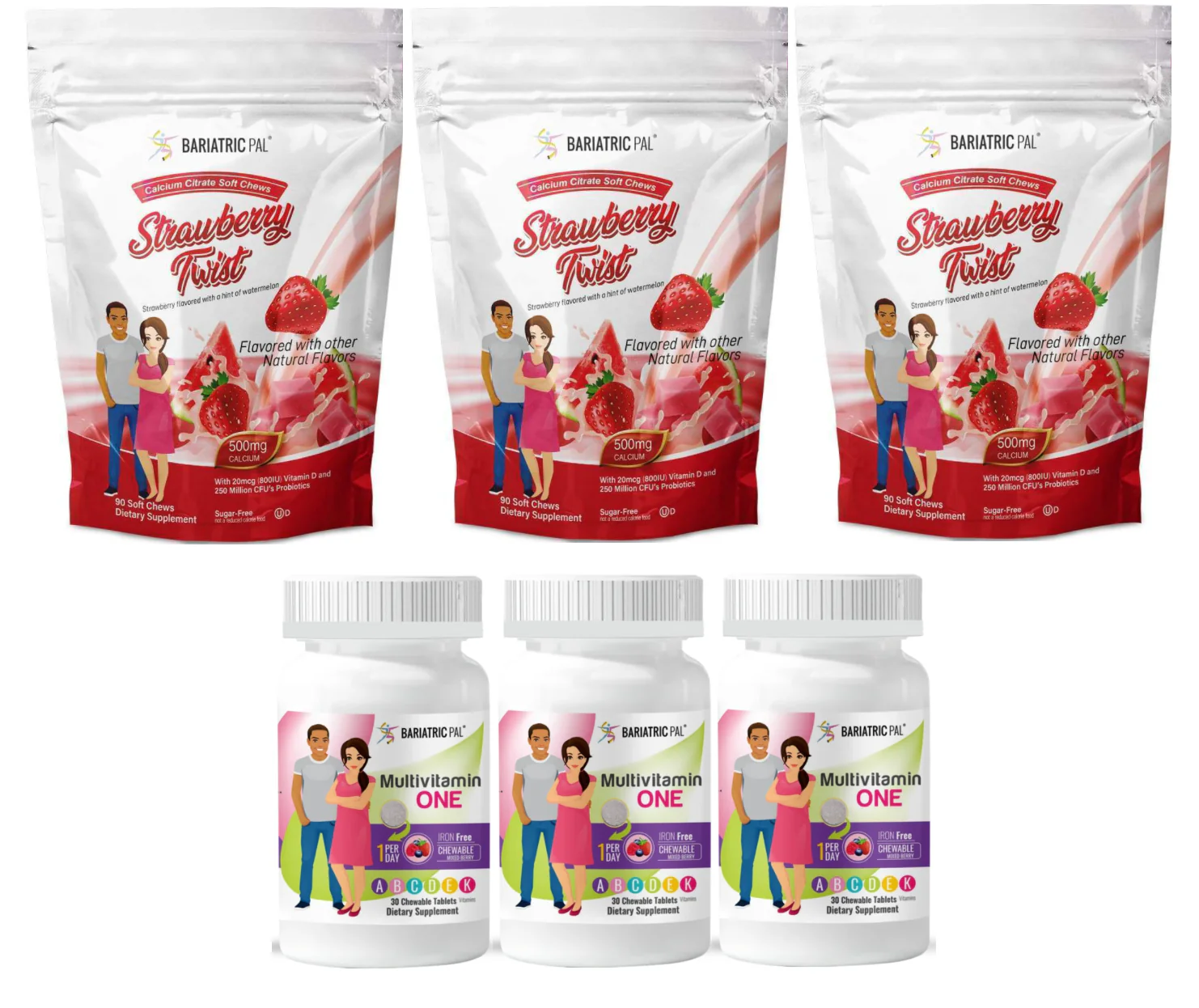 Gastric Bypass Complete Bariatric Vitamin Pack by BariatricPal - Chewables - Image 16