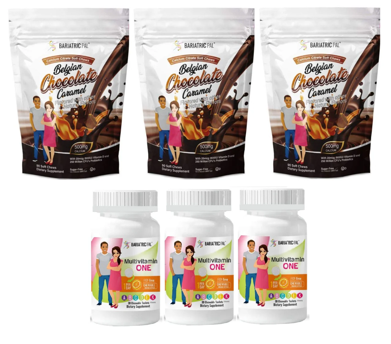 Gastric Bypass Complete Bariatric Vitamin Pack by BariatricPal - Chewables - Image 36