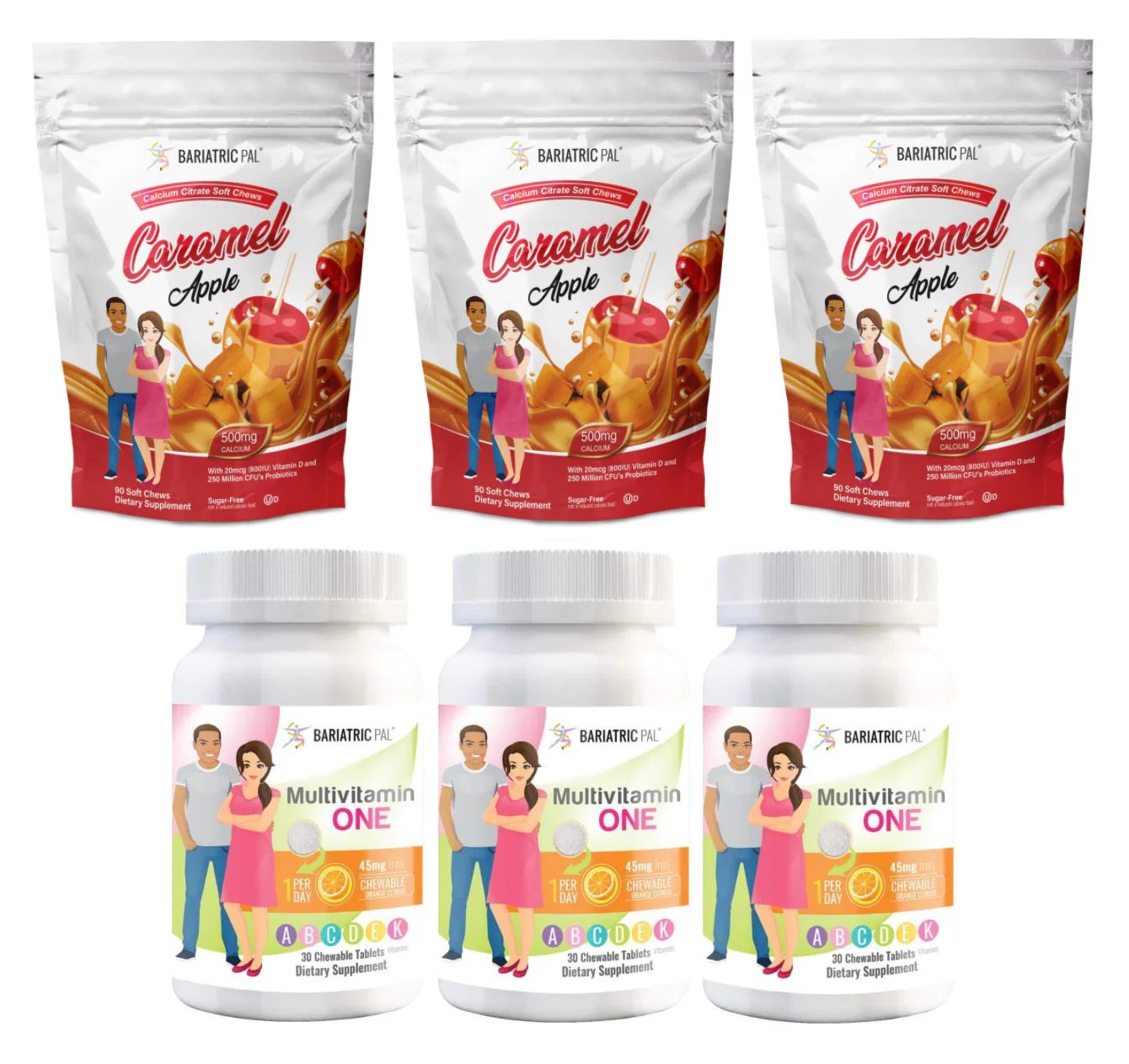 Gastric Bypass Complete Bariatric Vitamin Pack by BariatricPal - Chewables - Image 38