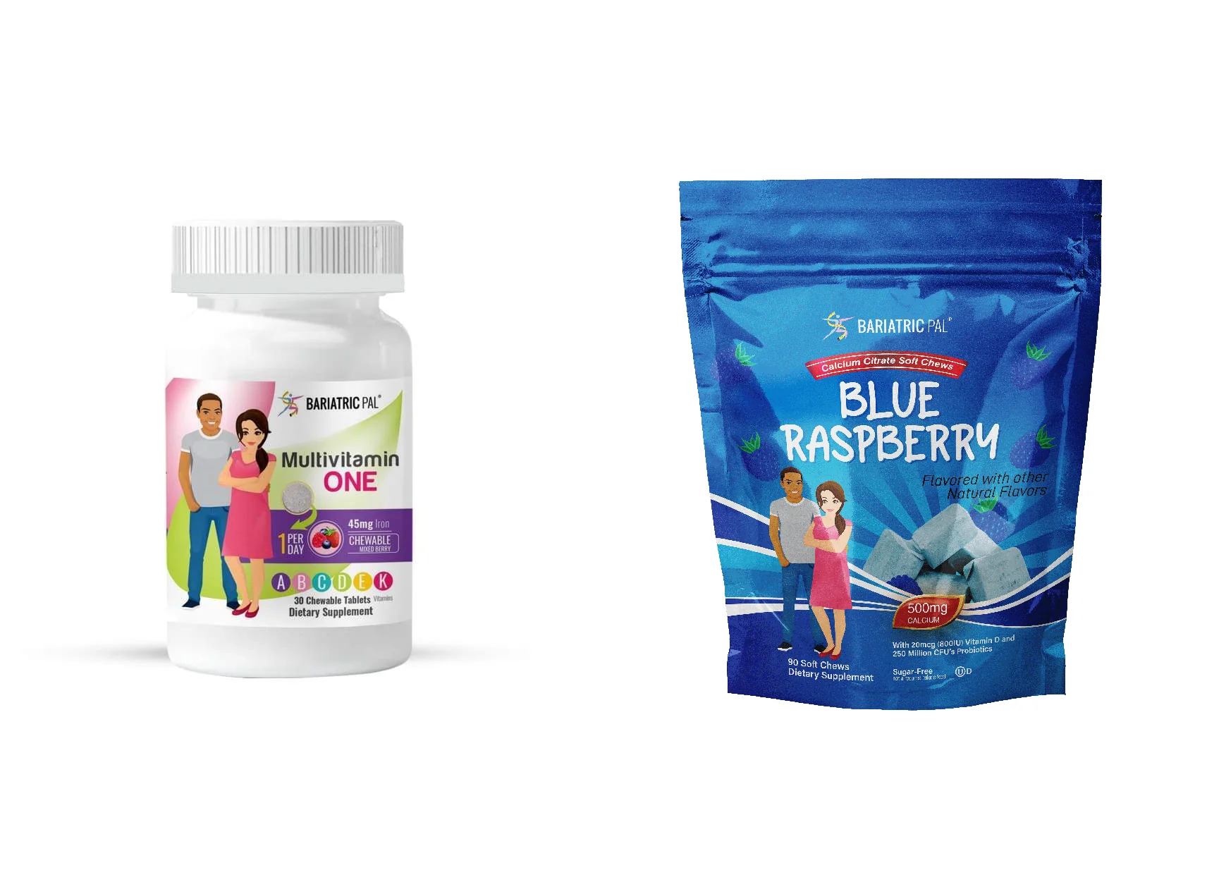 Gastric Bypass Complete Bariatric Vitamin Pack by BariatricPal - Chewables - Image 77
