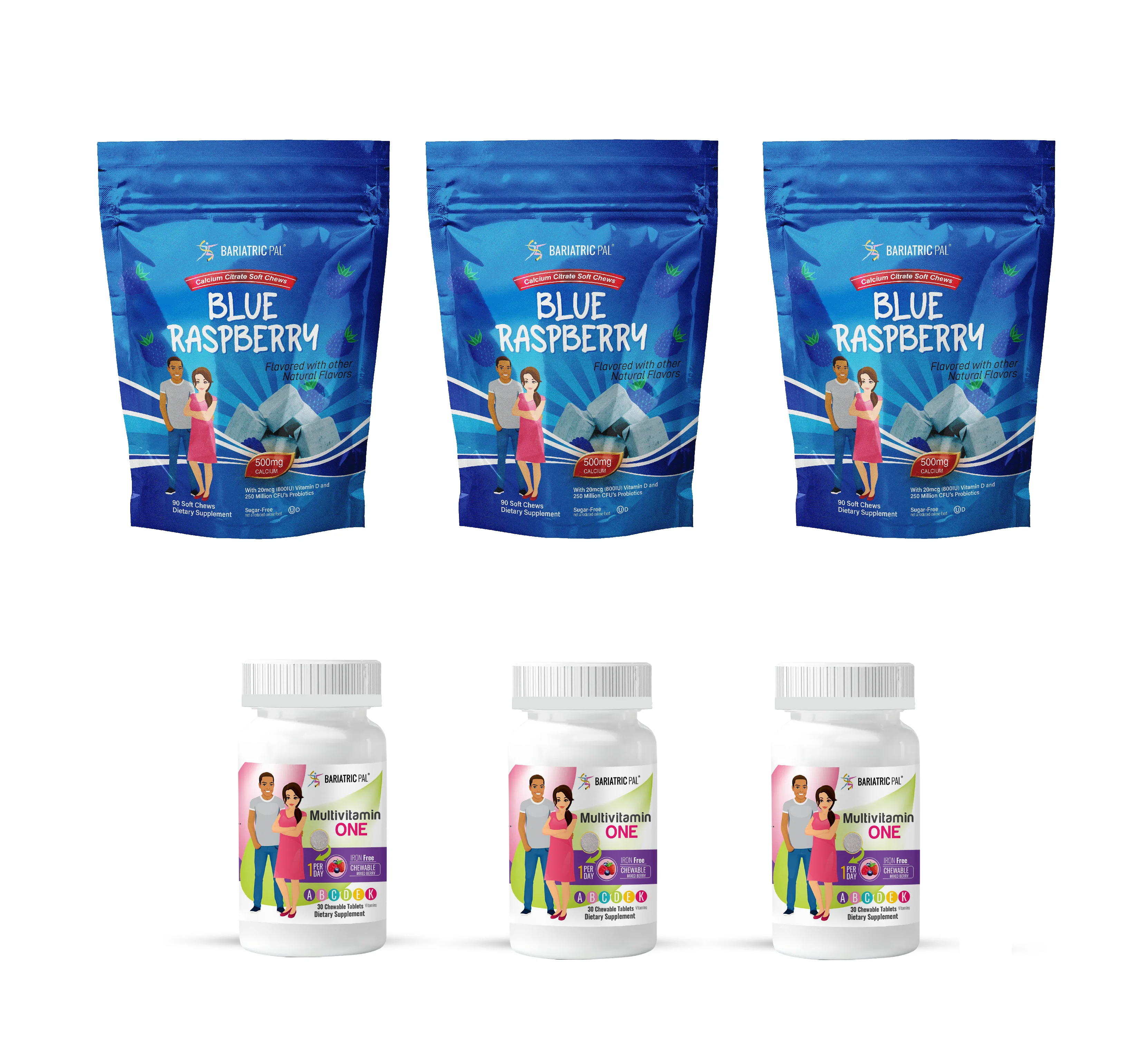 Gastric Bypass Complete Bariatric Vitamin Pack by BariatricPal - Chewables - Image 84