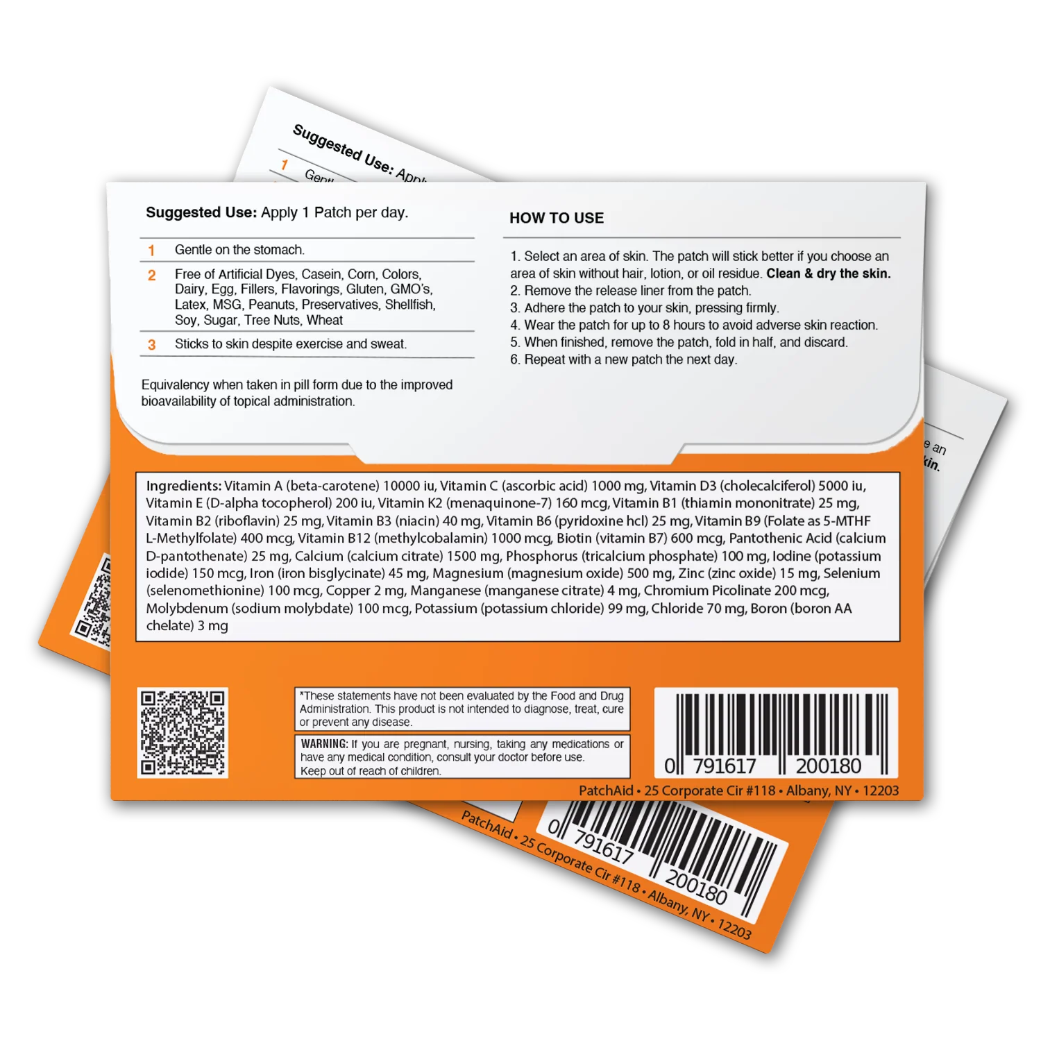 Gastric Bypass Active Lifestyle Vitamin Patch Pack by PatchAid - Image 13