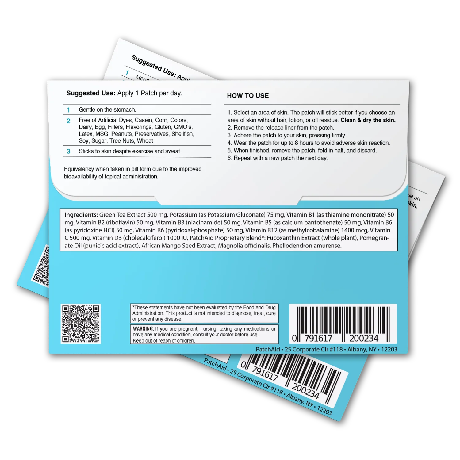 Gastric Bypass Active Lifestyle Vitamin Patch Pack by PatchAid - Image 5
