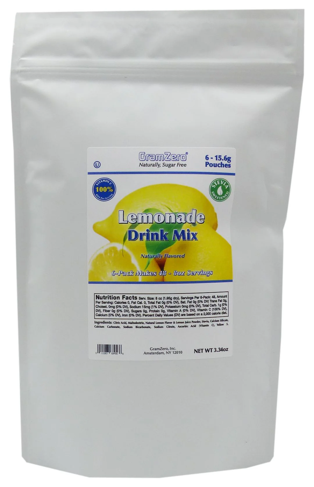 GramZero Stevia Sweetened Sugar Free Drink Mix - Image 3
