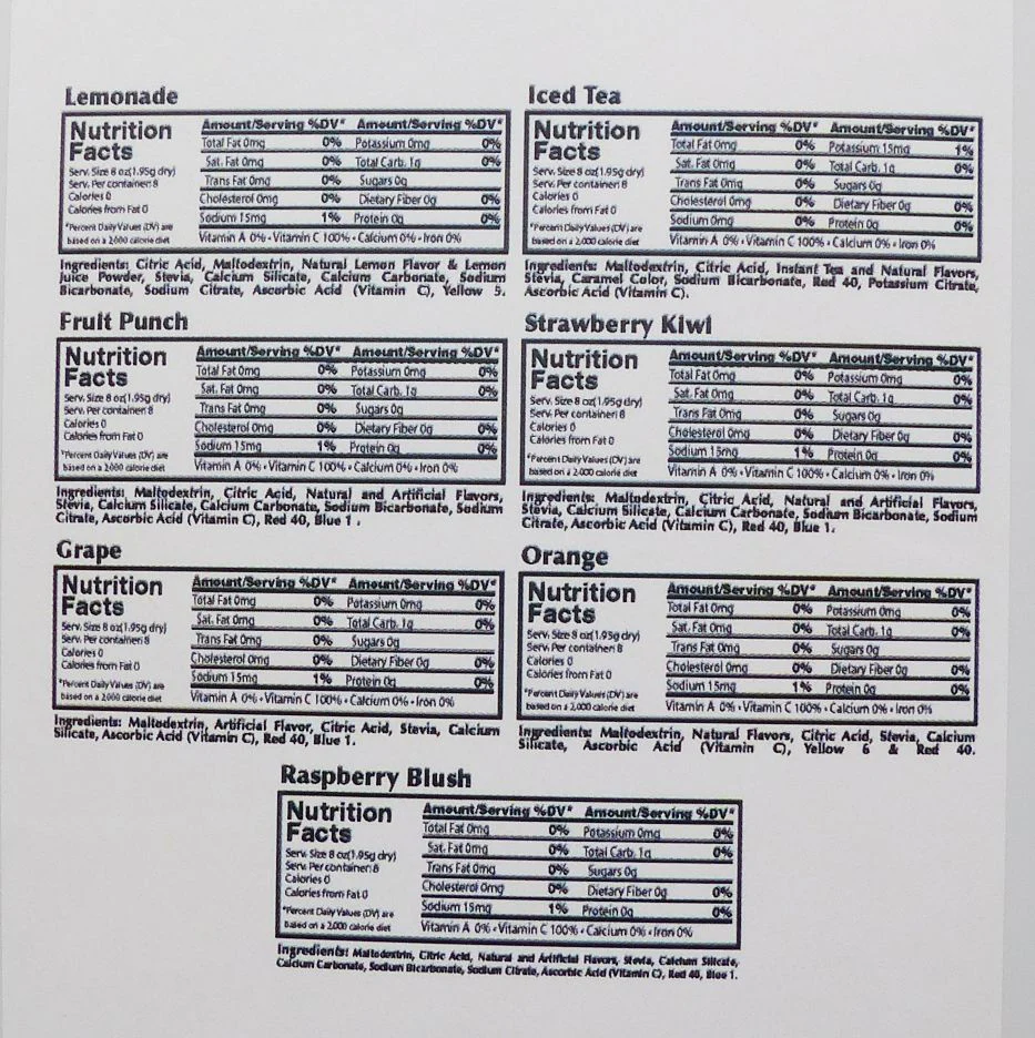 GramZero Stevia Sweetened Sugar Free Drink Mix - Image 5