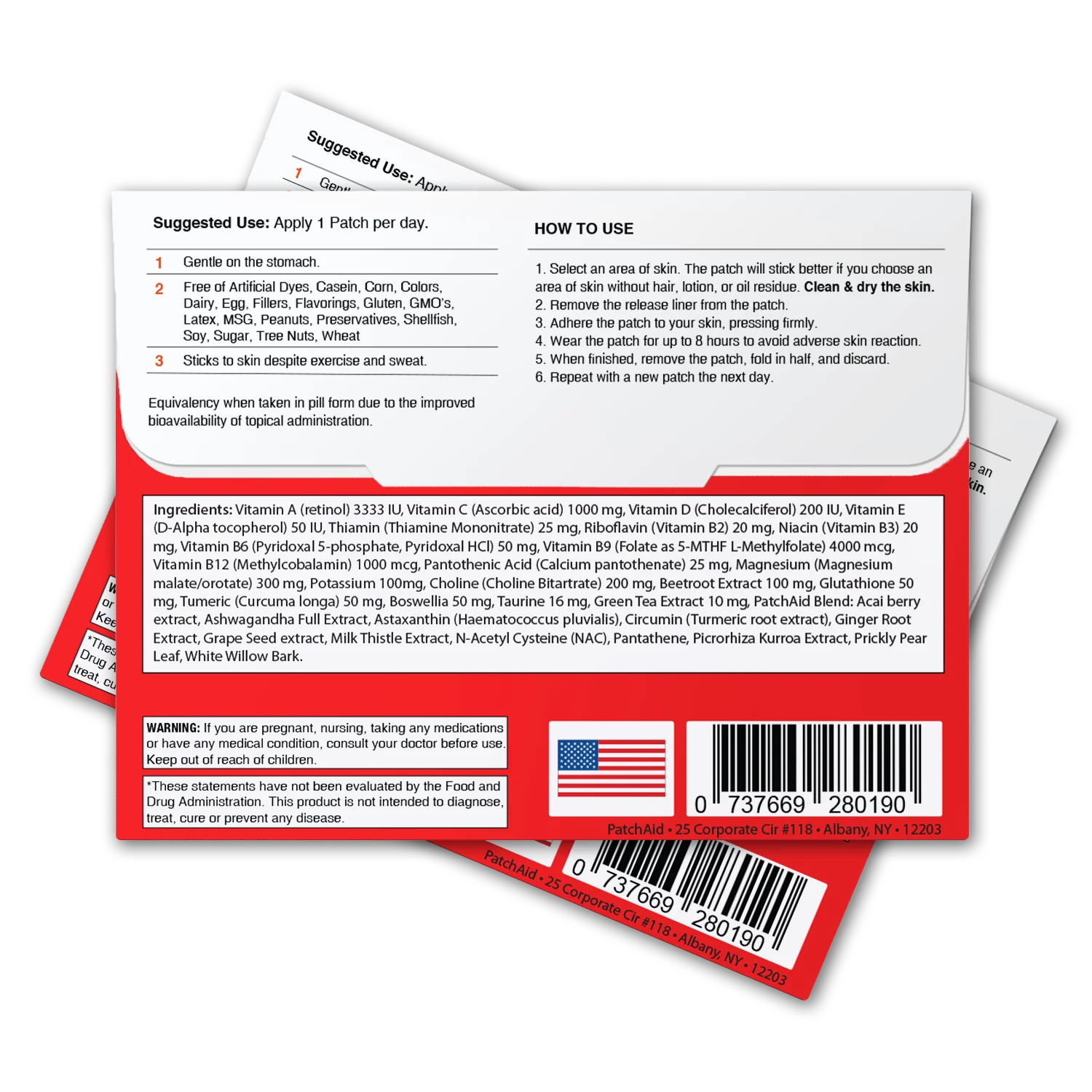 Hangover Plus Vitamin Patch by PatchAid - Image 2