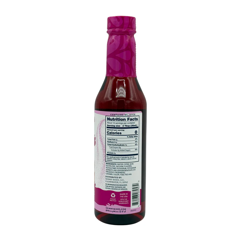 Jordan's Skinny Mixes Grenadine Syrup, 375ml - Image 2
