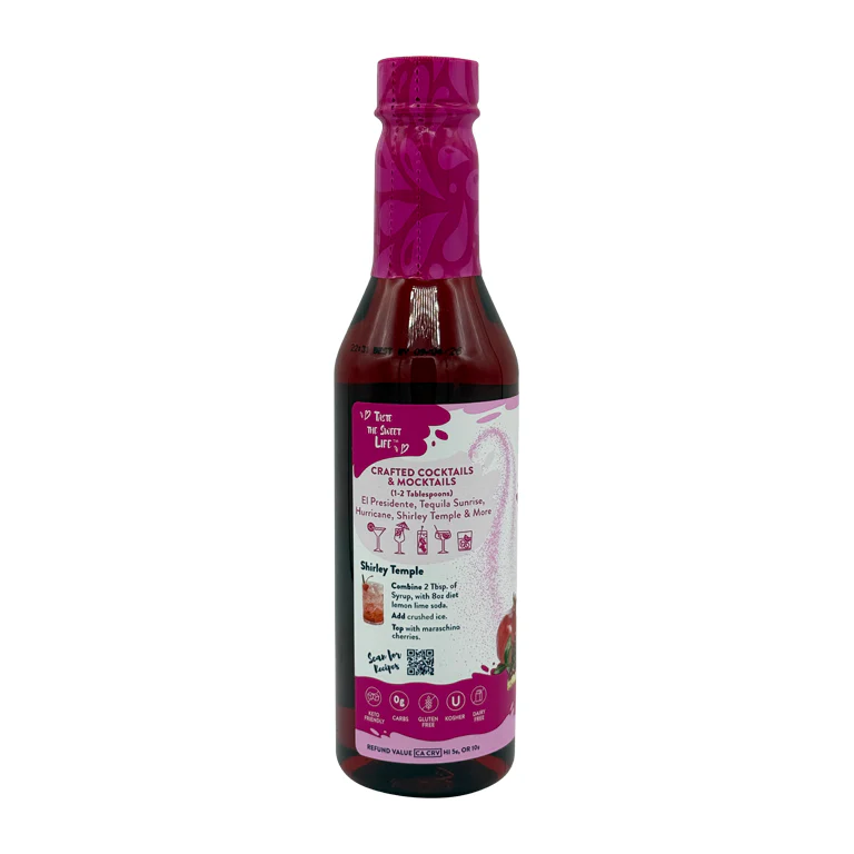Jordan's Skinny Mixes Grenadine Syrup, 375ml - Image 3