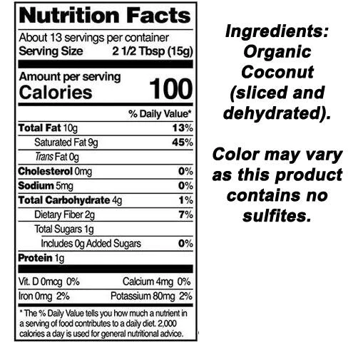 Let's Do Organic Coconut Flakes 7 oz. - Image 2