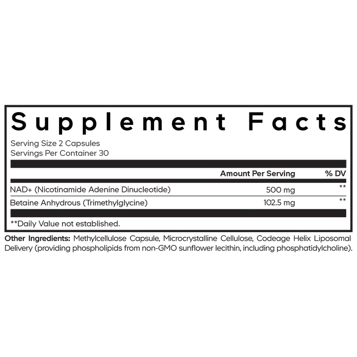 Codeage Liposomal NAD+ - Image 2