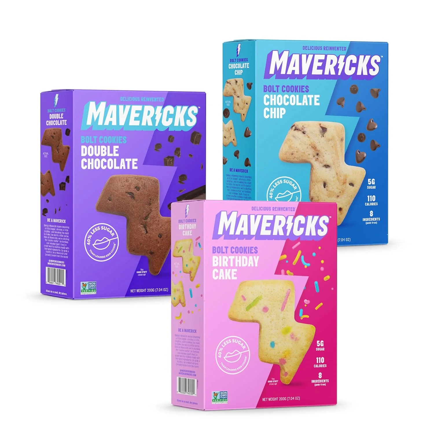 Mavericks Bolt Cookies, 7.04 oz
