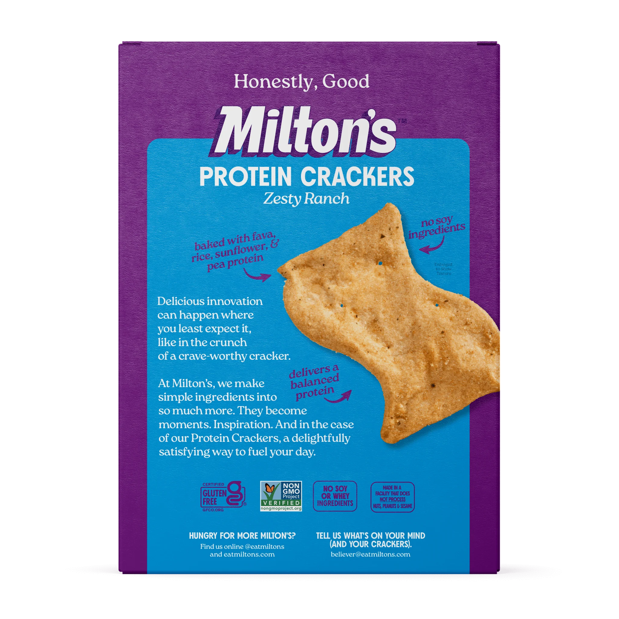Milton's Protein Crackers, 4.25 oz - Image 19