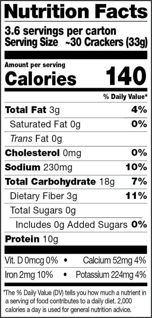 Milton's Protein Crackers, 4.25 oz - Image 2
