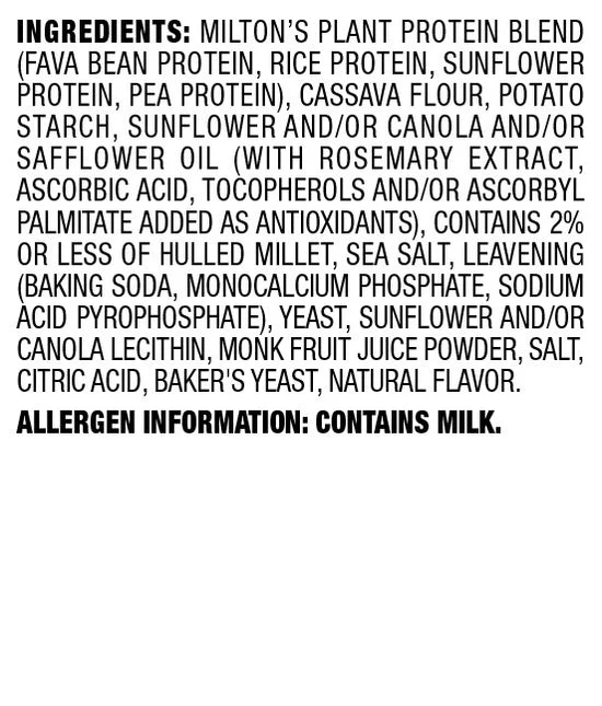 Milton's Protein Crackers, 4.25 oz - Image 3