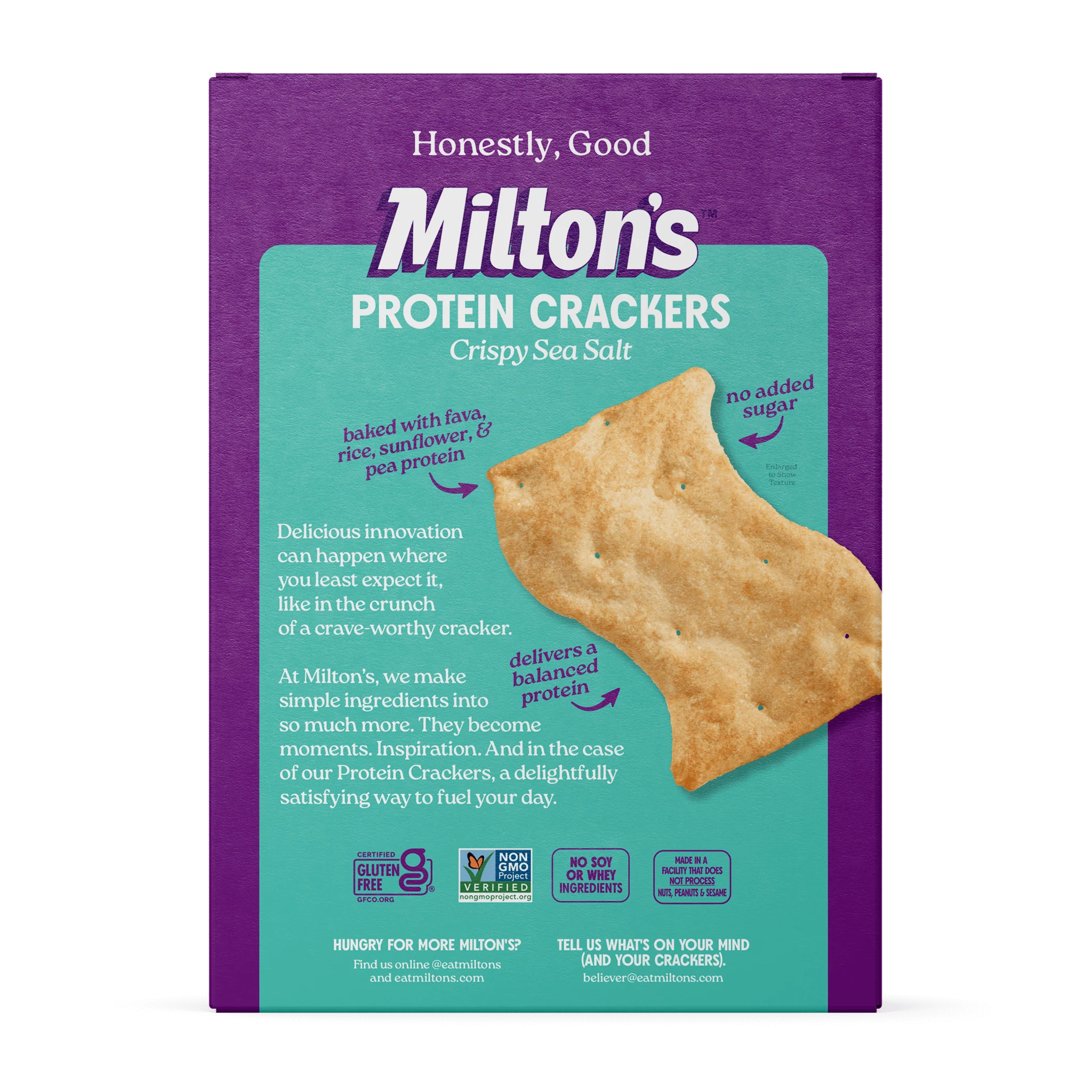 Milton's Protein Crackers, 4.25 oz - Image 4