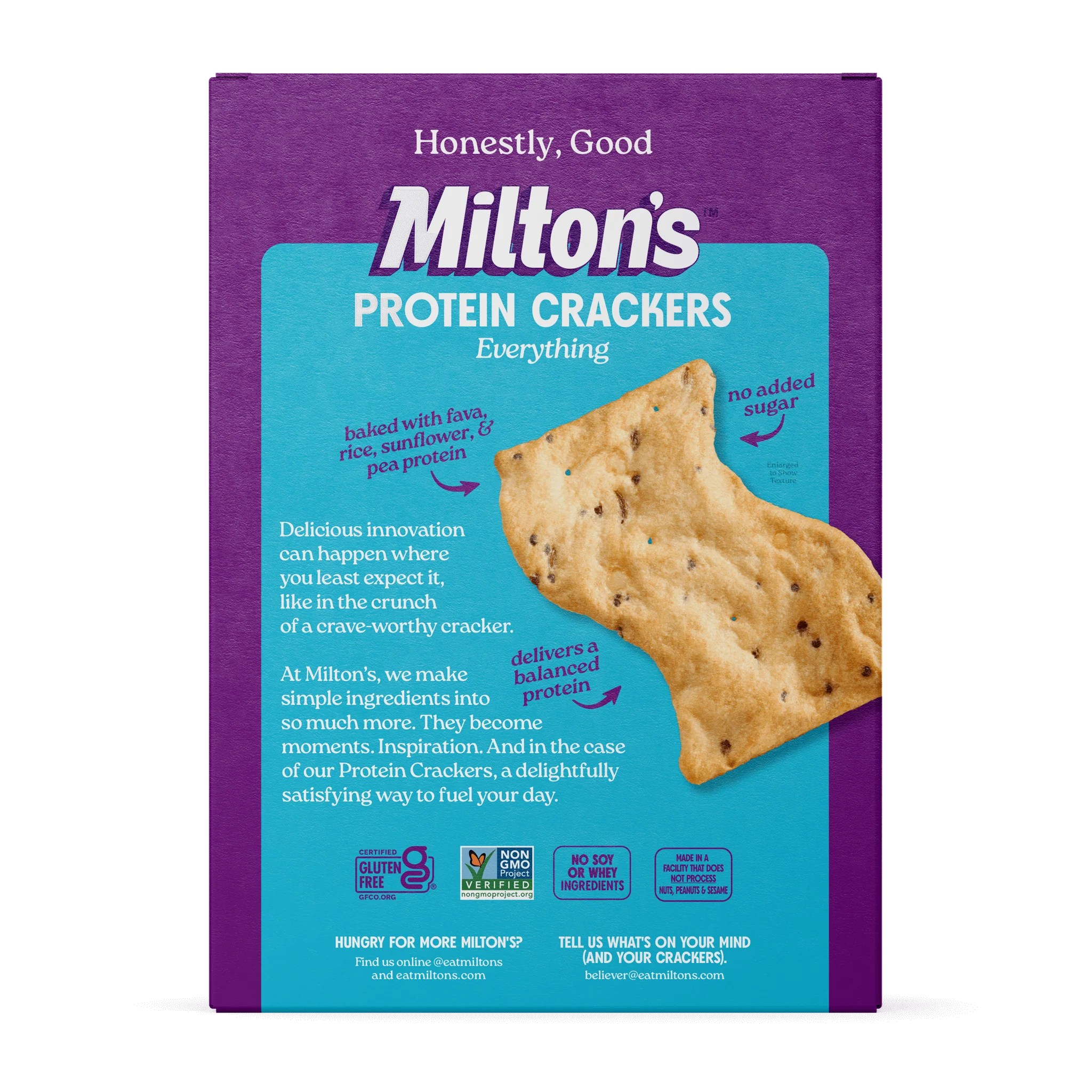 Milton's Protein Crackers, 4.25 oz - Image 9