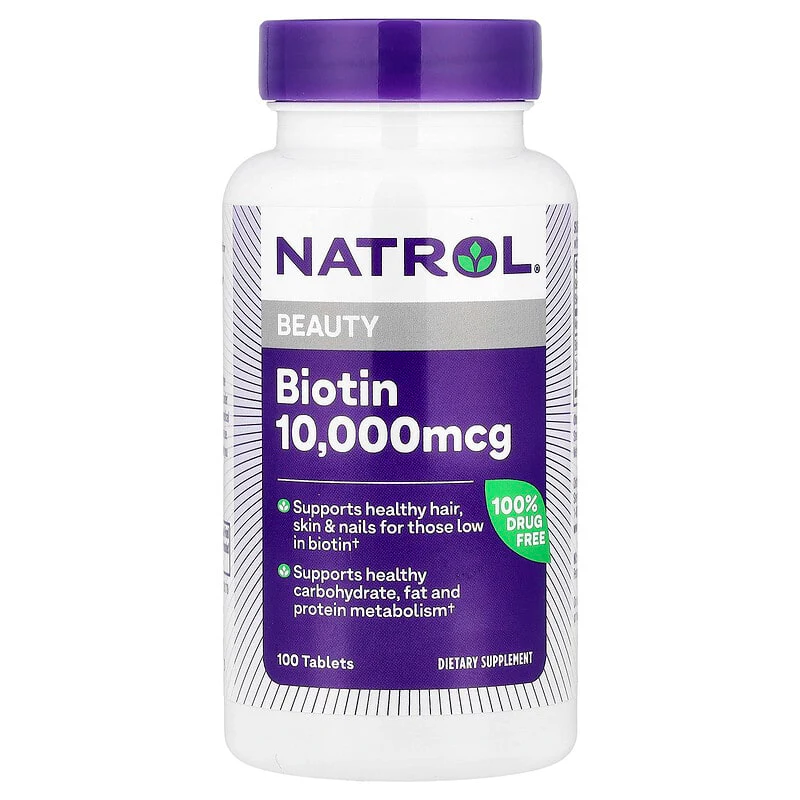 Natrol Biotin 10,000mcg 100 tablets