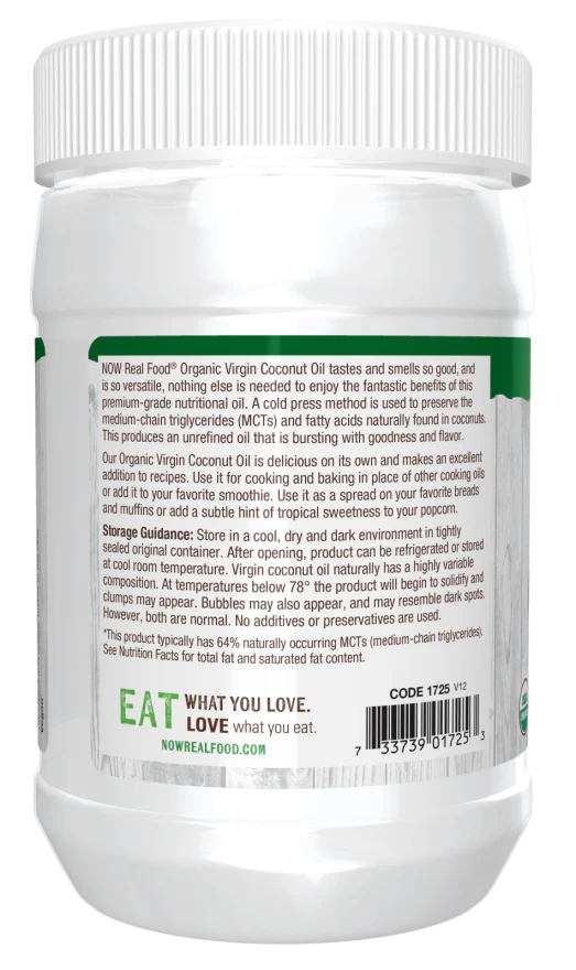 NOW Coconut Oil - Image 4