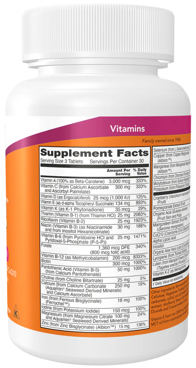 NOW EVE Multi-Vitamin for Women - Image 6