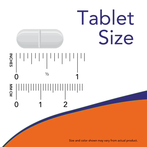 NOW Magnesium Glycinate Tablets, 90 Tablets - Image 4