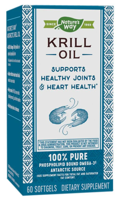 Nature's Way Krill Oil 60 softgels (CLEARANCE: Best by December 31, 2025)