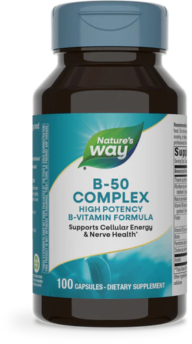 Nature's Way Vitamin B-50 Complex 100 capsules