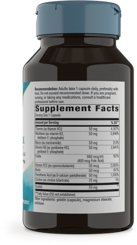 Nature's Way Vitamin B-50 Complex 100 capsules - Image 3
