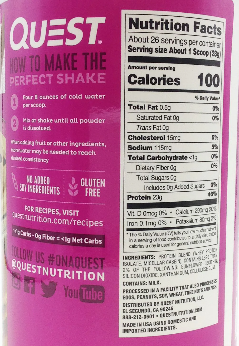 Quest Nutrition Quest Protein Powder - Image 8