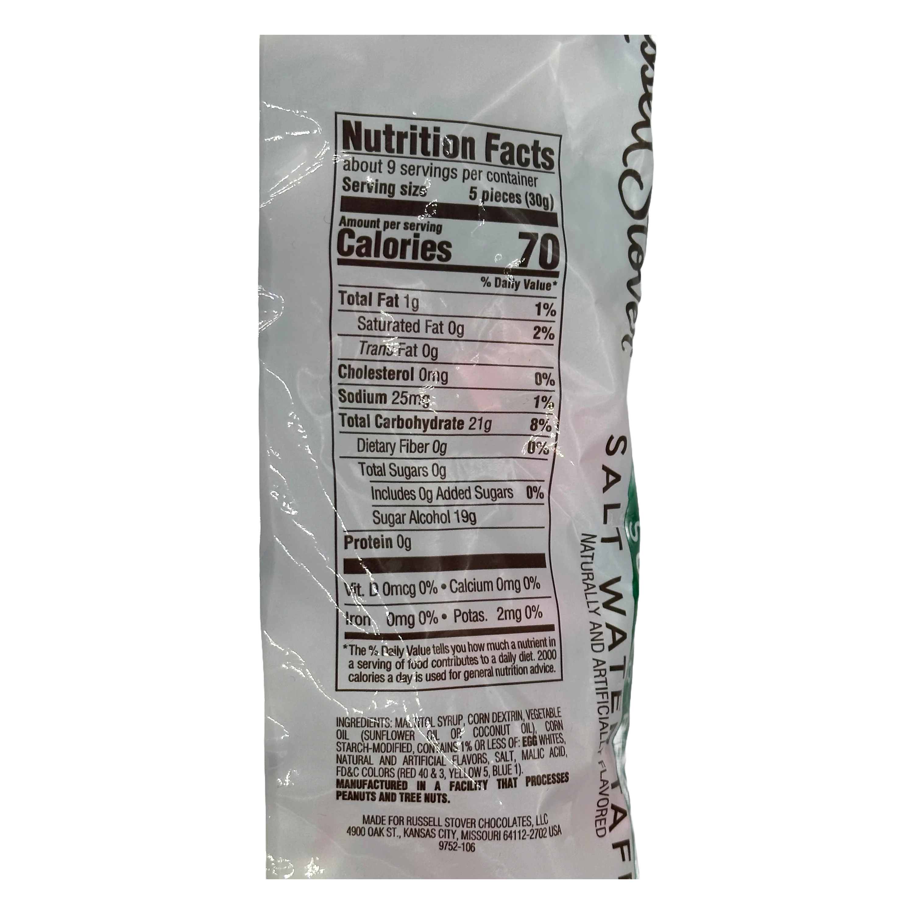 Russell Stover Sugar Free Fruit Chews 7.5 oz - Image 3
