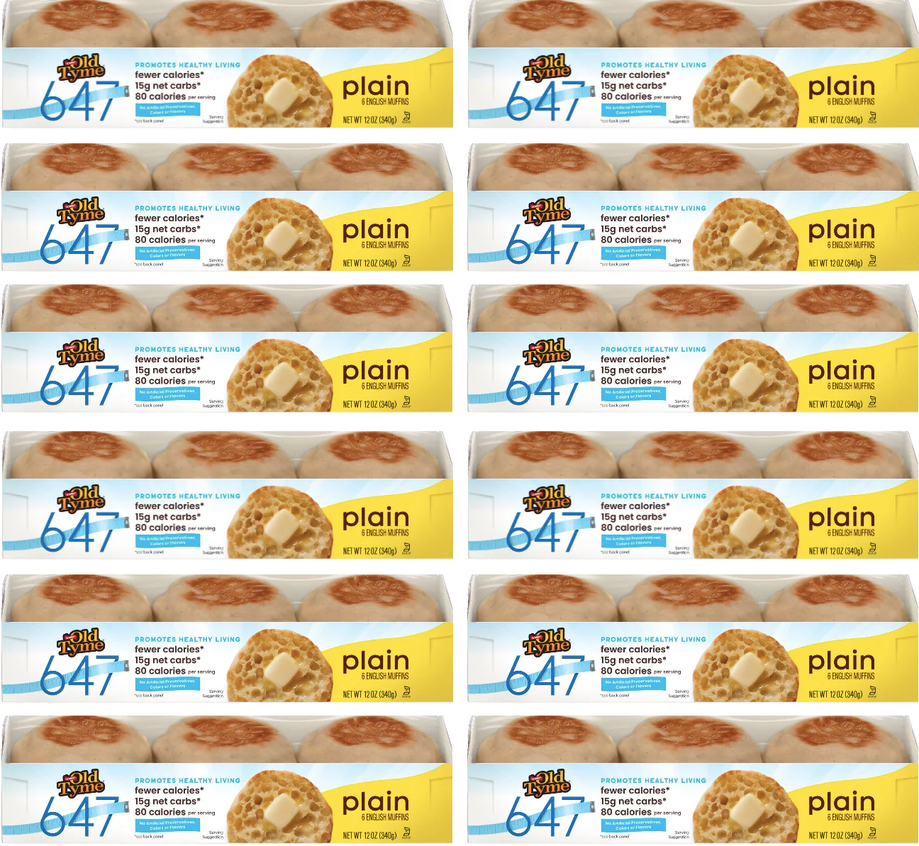 Schmidt / Old Tyme 647 English Muffins 6 muffins - Image 7